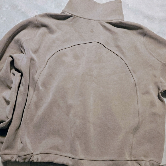 NEW Lululemon Brushed Softstreme Half-zio - Picture 5 of 5